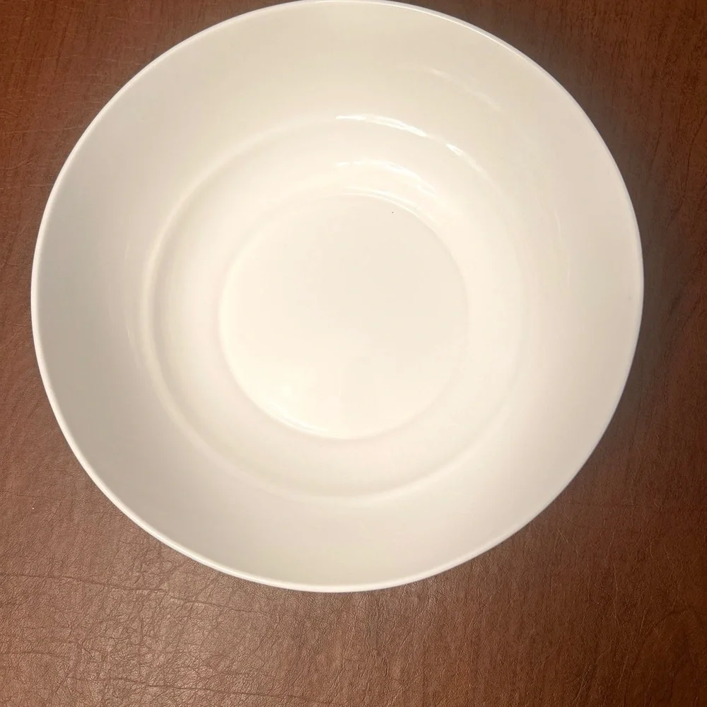 2 Cellar by  Macy’s Serving Bowls White Ceramic 10”